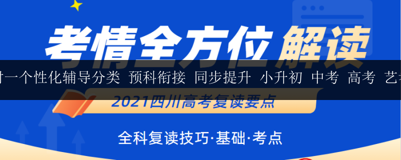 一對一個(gè)性化輔導(dǎo)分類 預(yù)科銜接 同步提升 小升初 中考 高考 藝考生